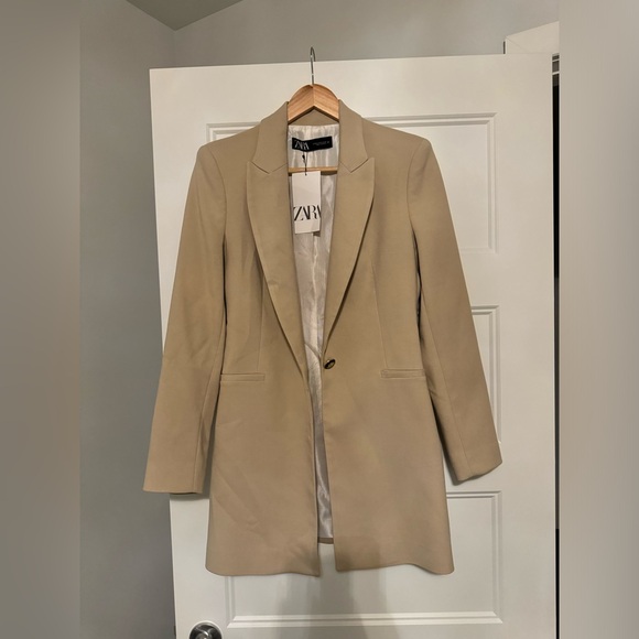Zara long blazer (NWT) - Picture 4 of 8